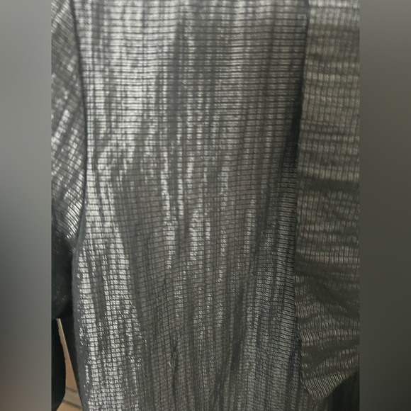 Eileen Fischer light gray jacket - Picture 3 of 4